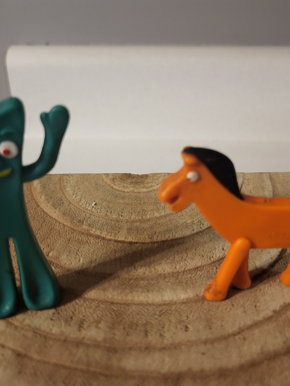 Vintage Gumby and Pokey Mini Figure Set mini Jesco Hong Kong